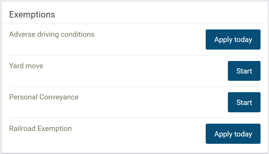 Drive app exemptions buttons to click on to apply